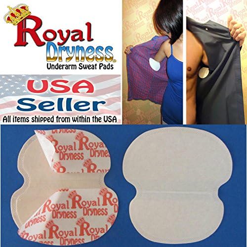 30 Disposable Underarm Sweat Pads Armpit Guard Shield Liners Long Sleeves (Wide) (90)
