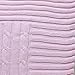 Elegant Baby Premium 100% Cotton Knit Blanket, Classic Cable Knit in Pastel Pink, 30