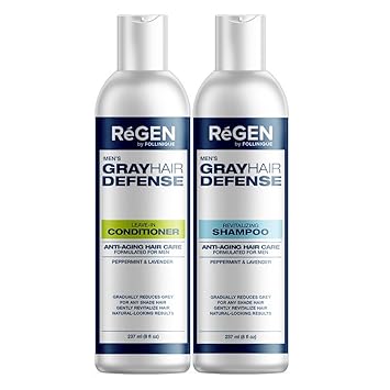 Amazon Com Gray Reducing Shampoo And Conditioner Combo For Men 8