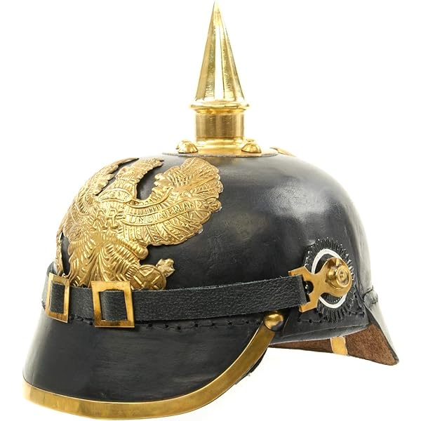 Pointe Longue En Laiton Argenté Pour Casque Pickelhaube Allemand - Première Et Seconde Guerre Mondiale - Neuf