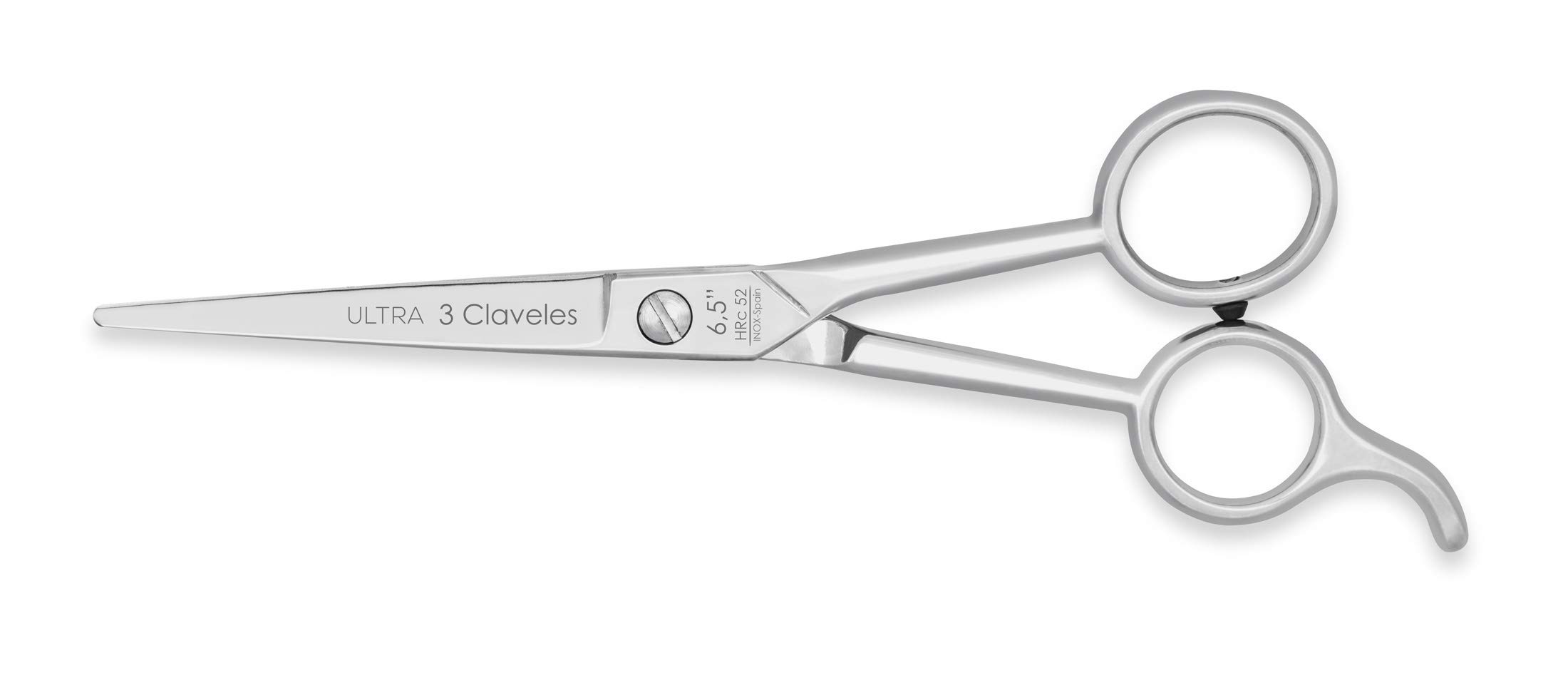 3 Clips, Hair Scissors (6.5") - 1 unit