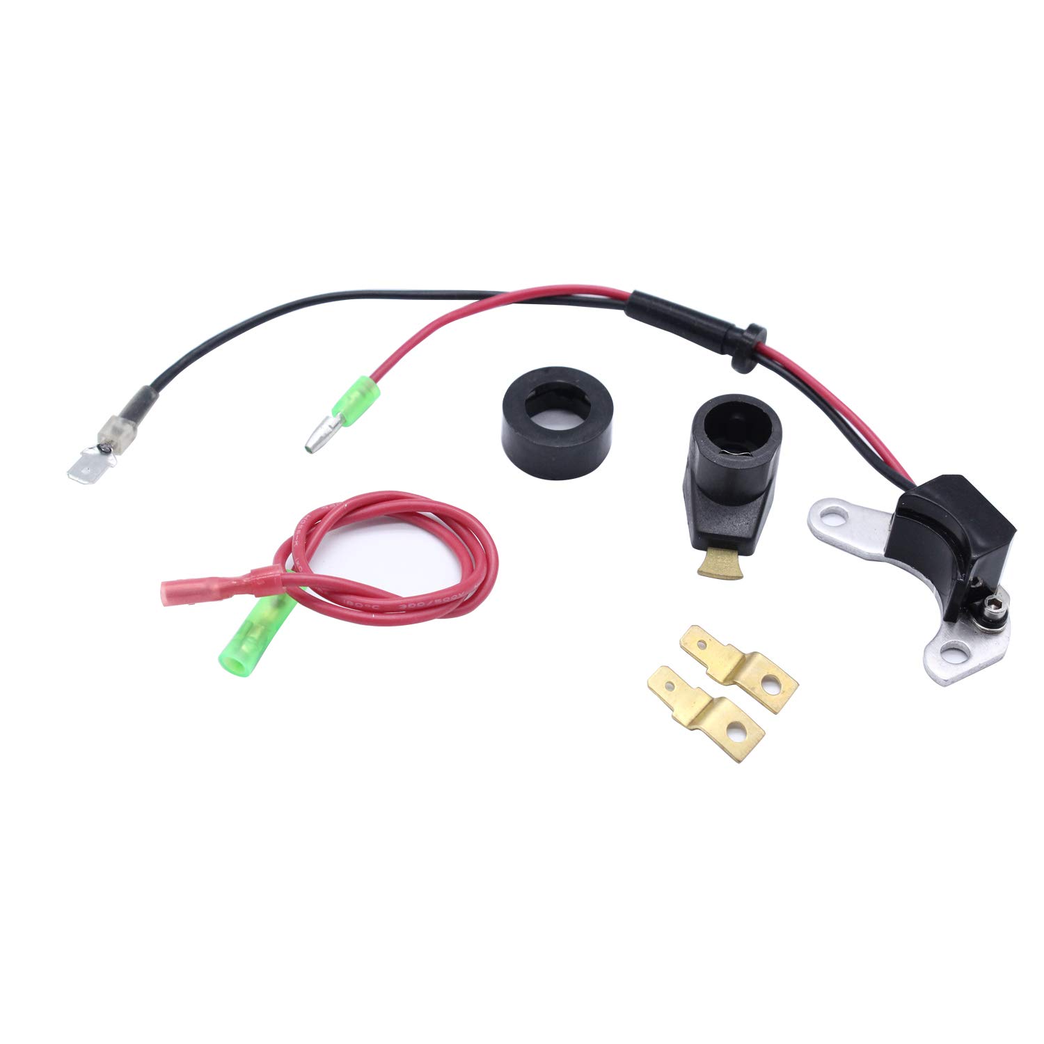TAKPART Electronic Ignition Points Conversion Kit Compatible for LUCAS 25D + DM2