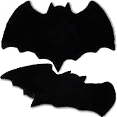 Xuhal Bat Rug Gothic Rug Welcome Mat Soft Indoor Modern Area for Living Room Bedroom Home Decor Nursery Holiday Decorative