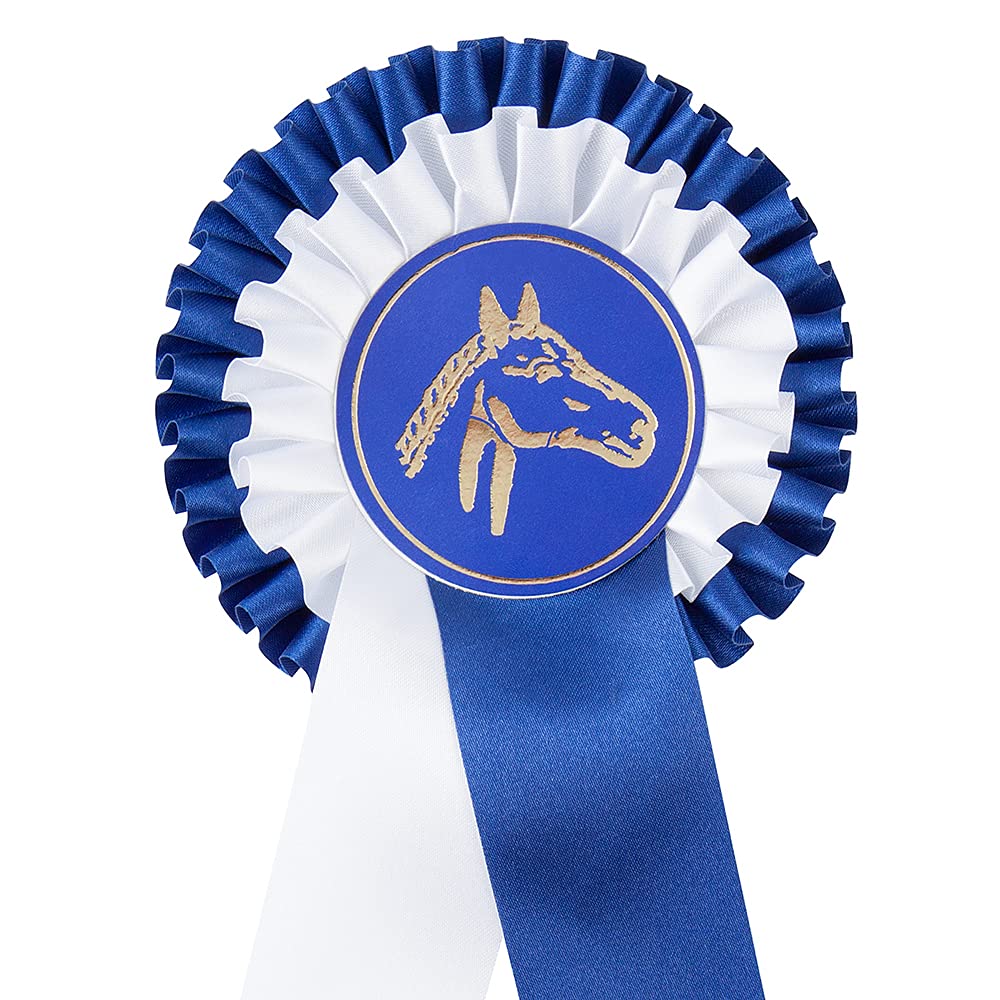 PFIFF Tournament Bow, Medium, Double Rosette, Blue