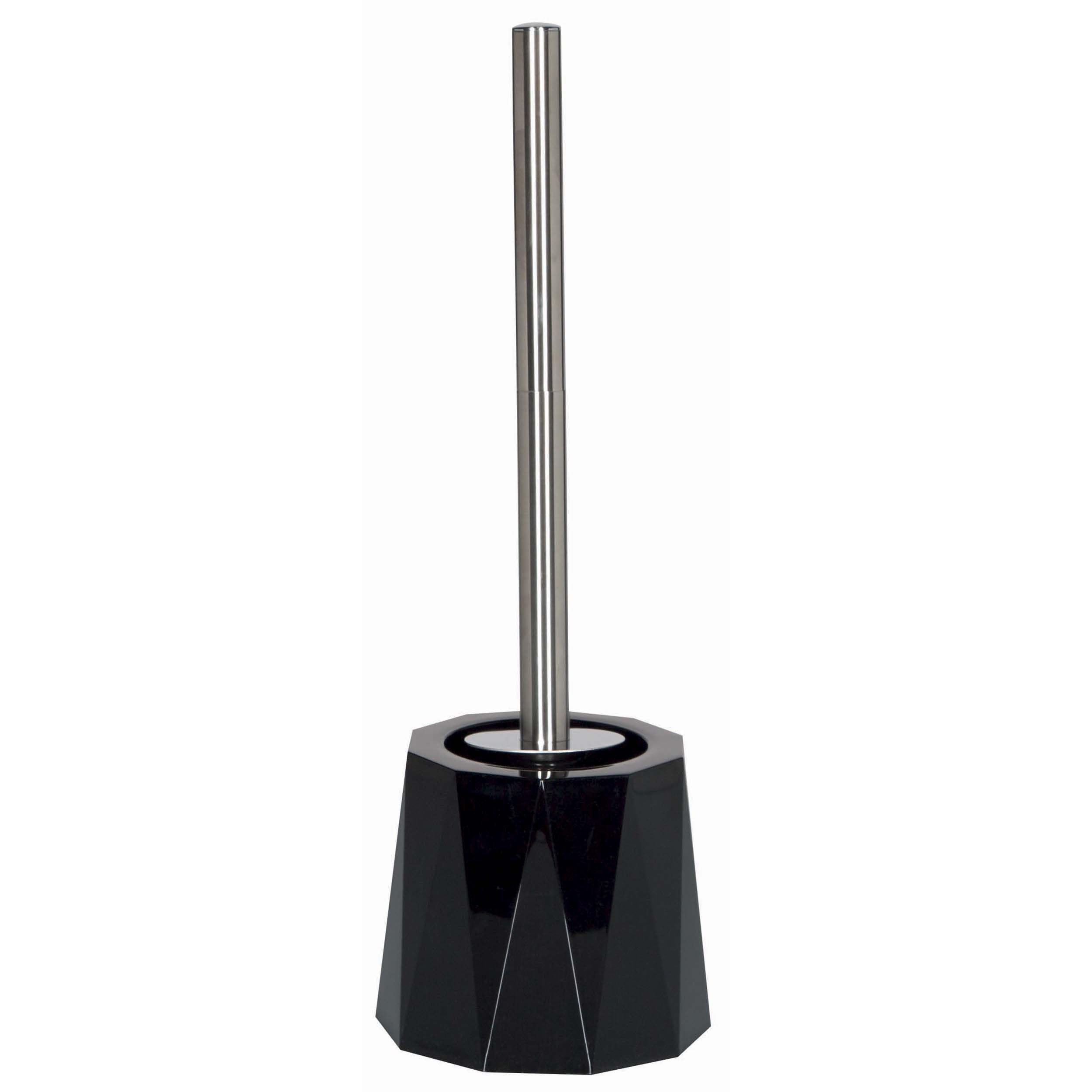 Spirella Crystal Black Toilet Brush
