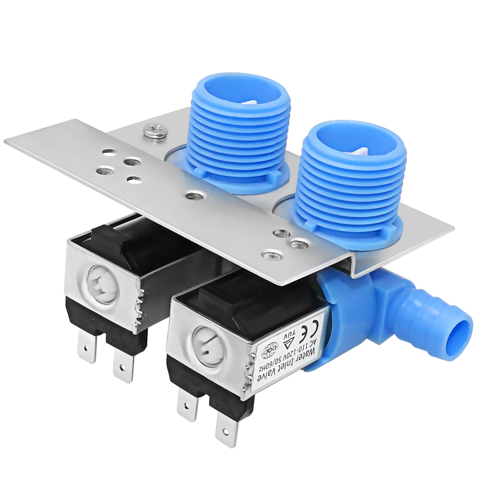 Photo 1 of ???? ??????? 285805 Washer Water Inlet Valve with Mounting Bracket - Suitable for Whirlpool Kenmore Kitchen-Aid Washer - Replaces 292197 3349451 3354565 KAWS850JQ4 LSQ8243HQ0 7MLSC9545JQ2