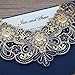 DORIS HOME 50pcs Navy Blue Laser Cut Flora Lace invitation Cards with Envelopes for Wedding Invitations, Bridal Shower, Engagement, Birthday, Bachelorette Party, Baby Shower