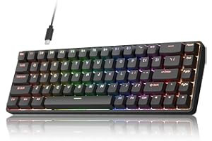 TMKB HE 60% Mechanical Gaming Keyboard, Hall Effect Magnetic Switches,Rapid Trigger Adjustable Actuation, 8000 Hz Polling Rat