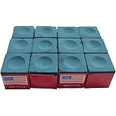Master Billiard/Pool Cue Chalk Box, 12 Cubes