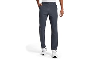 Vytroon Men's Stretch Golf Pants 30''/32''/34'' - Lightweight Dress & Casual Trousers for Business Travel Work