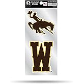 Wyoming Cowboys Double Up 4x4 Decals