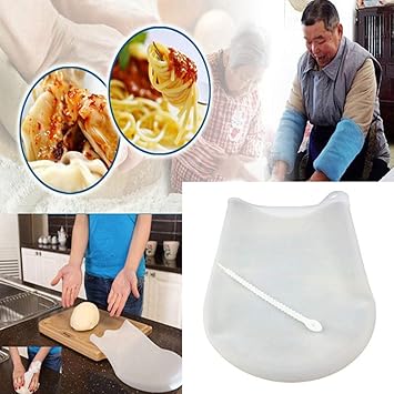 BESTONZON Bolsa de masa amasadora de silicona Saco antiadherente ...