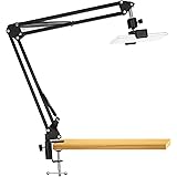 Overhead Video Stand Phone Holder Articulating Arm Phone Mount Table Top ChromLives Scissor Boom Arm Articulating Phone Stand