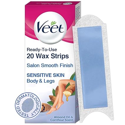 Veet Full Body Waxing Kit-Sensitive Skin (20 strips)