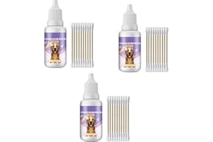 Dog Eye Care Saline Solution Eye Wash & Tear Stain Remover Solution 30ml NonIrritating Eye Wash Secretions Remove Safely Pet 