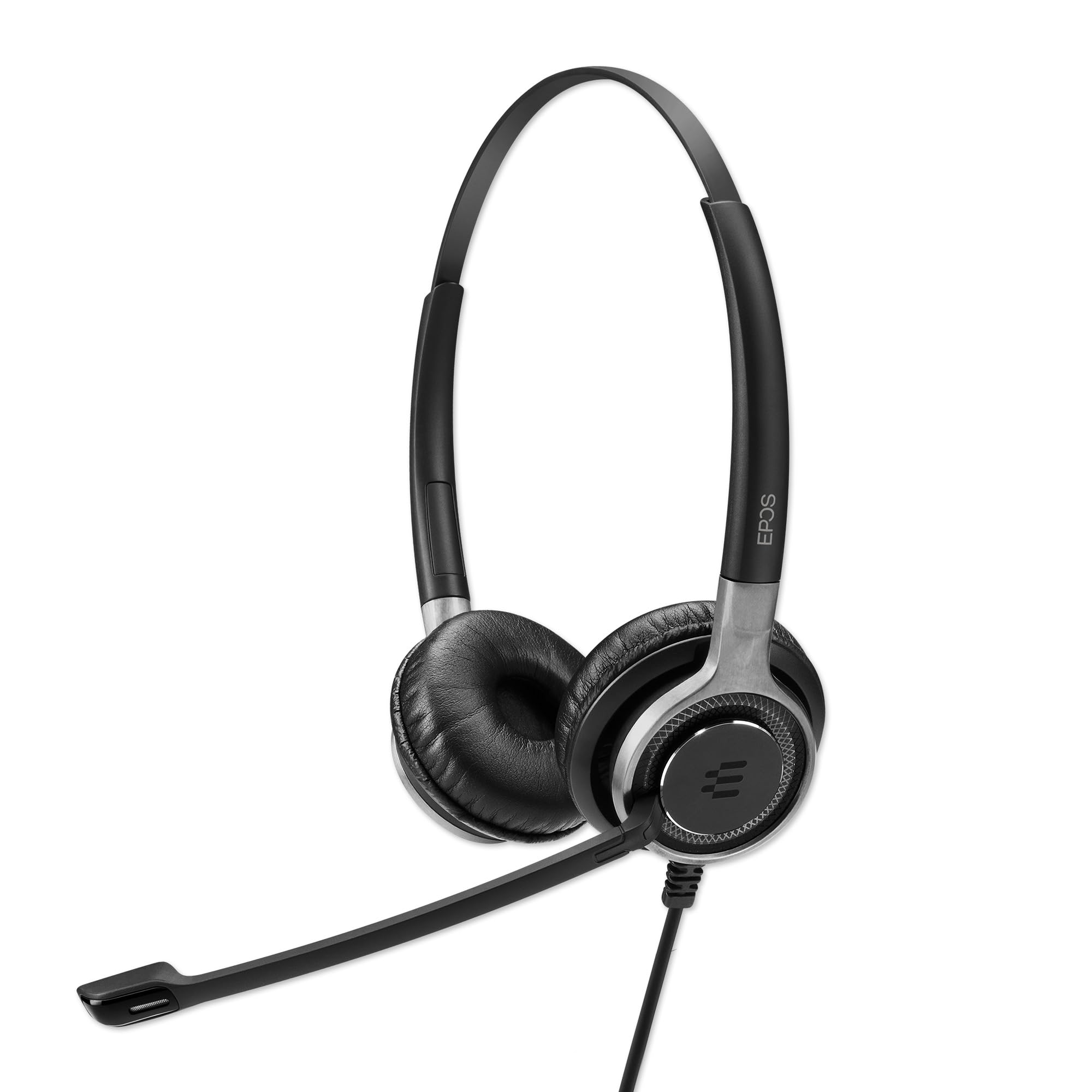 EPOS Impact SC 665 USB - Professional Double-Sided Headset with 3.5mm Jack and Detachable USB Cable, Microsoft Teams Certified