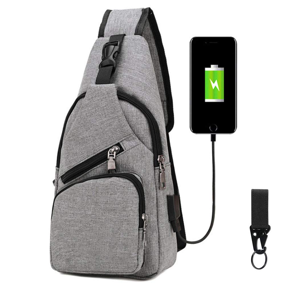 flintronic® Zaino Monospalla Sling Bag Borsa a Spalla Uomo includere 1 *  Cavo USB Borsello Tracolla Borse a spalla urban-earth.co.uk