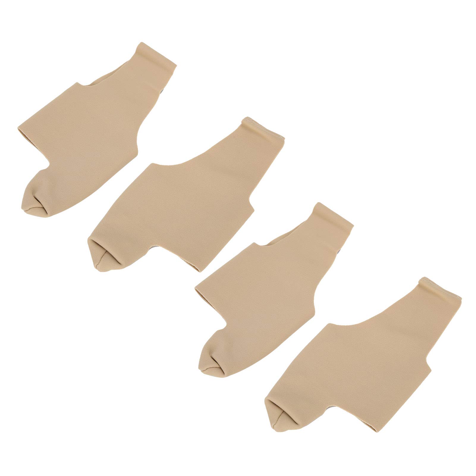 2 Pairs Hallux Valgus Corrector, Thumb Corrector Bunion Brace, High Elasticity Big Toe Separator Bunion Relief Sleeve Socks Orthopedic Bunion Protector for Men and Women(L)