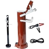 TIANGUOHE Portable Welding Rod Oven, 110V Electrode Oven 11Lbs Capacity, Rod Oven For Stick Welding for 18" (450mm) Electrodes, Welding Rod Dryer Dry, Dry Stick Welding Electrode Oven (Red)