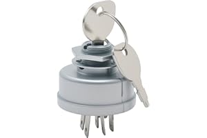 Newnessai 25 099 04-S Ignition Key Switch, Replacement for Kohler CH11, CH12.5, CH14, CH18, CH20, CH22, CH25 Engine, Replaces