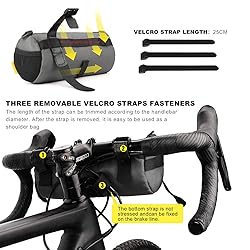 Rhinowalk Bike Handlebar Bag, Bicycle Front Bag