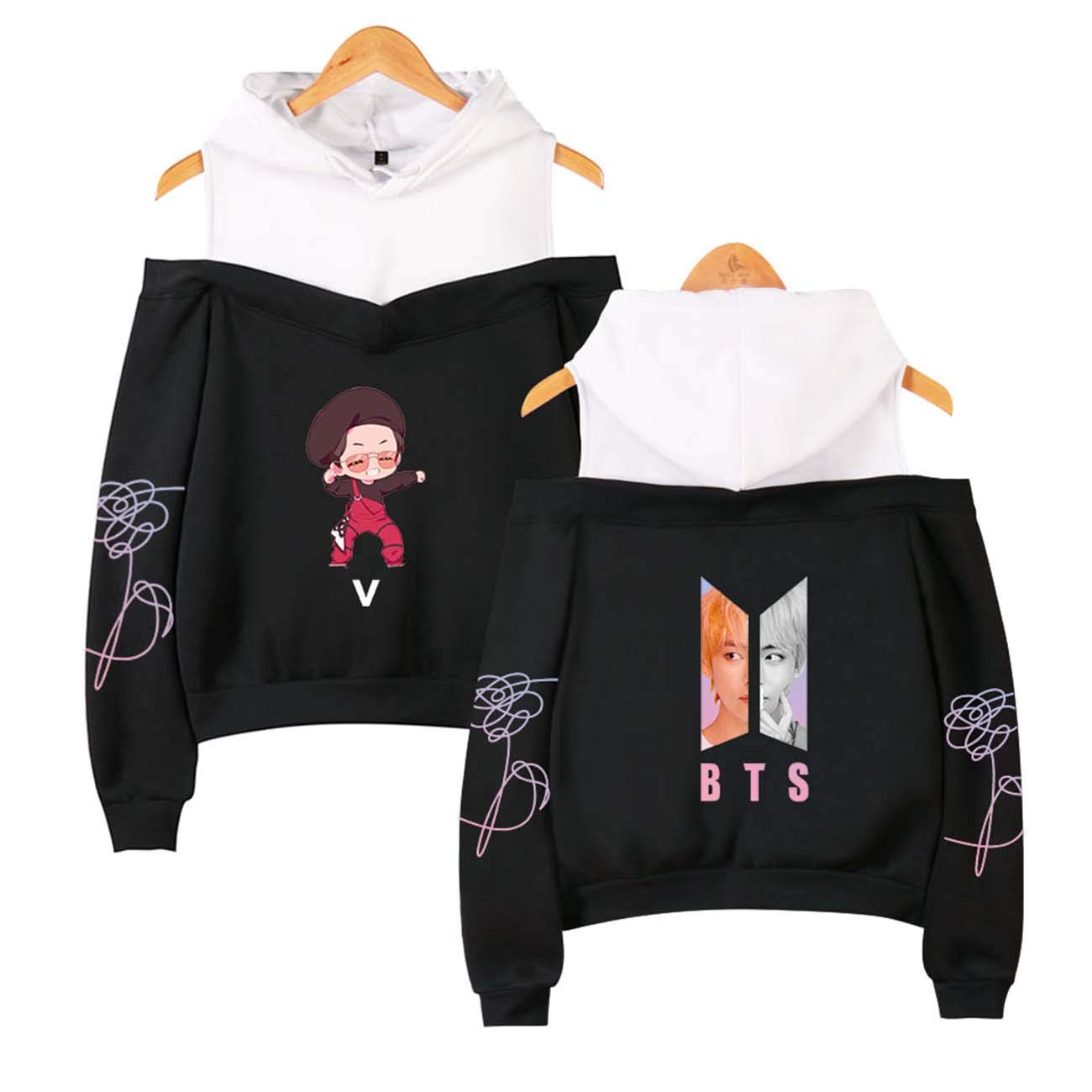 bts tear hoodie