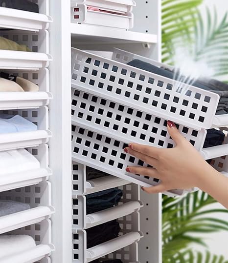 Amazon 衣類ケース おもちゃ収納 洋服収納 収納棚 組み立て Diy可能プラスチック 洗い可能通気性の良い 衣類 収納 小さい 30 ワードローブ オンライン通販