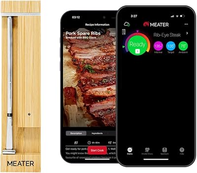 MEATER Pro 2 Plus Smart Bluetooth Wireless Meat Thermometer Lab-Certified