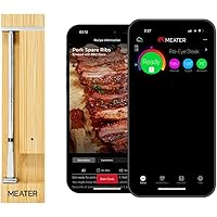 MEATER Pro: Smart Bluetooth Wireless Meat Thermometer Digital | 550°C Heat Resistance | Long Range | Certified Accuracy | BBQ