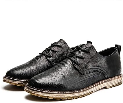 crocodile pattern lace up sneakers