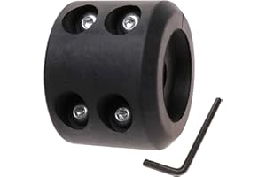 imUfer Rubber Hook Stopper Winch Cable Line Saver for ATV UTV SUV Model Compatible with Wrangler Polaris RZR Sportsman KA-WASAKI SU-ZUKI Arctic Cat Golf Cart & CAN AM with Allen Wrench (1 pcs)