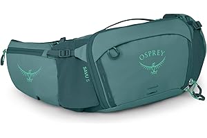 Osprey Savu 5L Unisex Biking Waist Pack, Cascade Blue