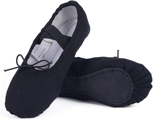 canvas ballet slippers