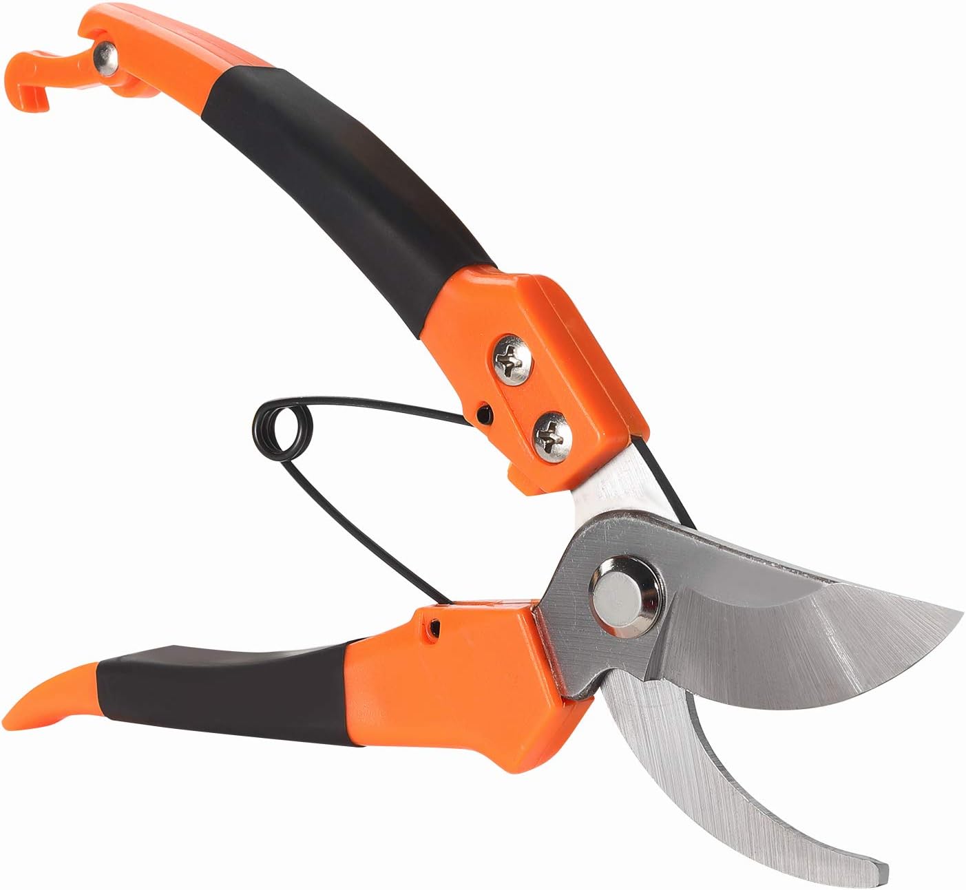 Bypass Pruning Shears Heavy Duty.Hand Bypass Pruners.Gaden Shears.Professional Pruning Shears.Makes Clean Cuts.1 Inch Cutting Capacity.Ergonomically Design Handle.Tree Trimmers Secateurs