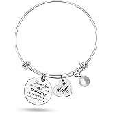 Bridesmaid Gift from Bride Matron of Honor Bracelet Bridesmaids Gifts Thank You Gift for Bridesmaids Bridal Shower Gift Wedding Jewelry for Sister Bestie Proposal Bangle Bachelorette Party Gifts