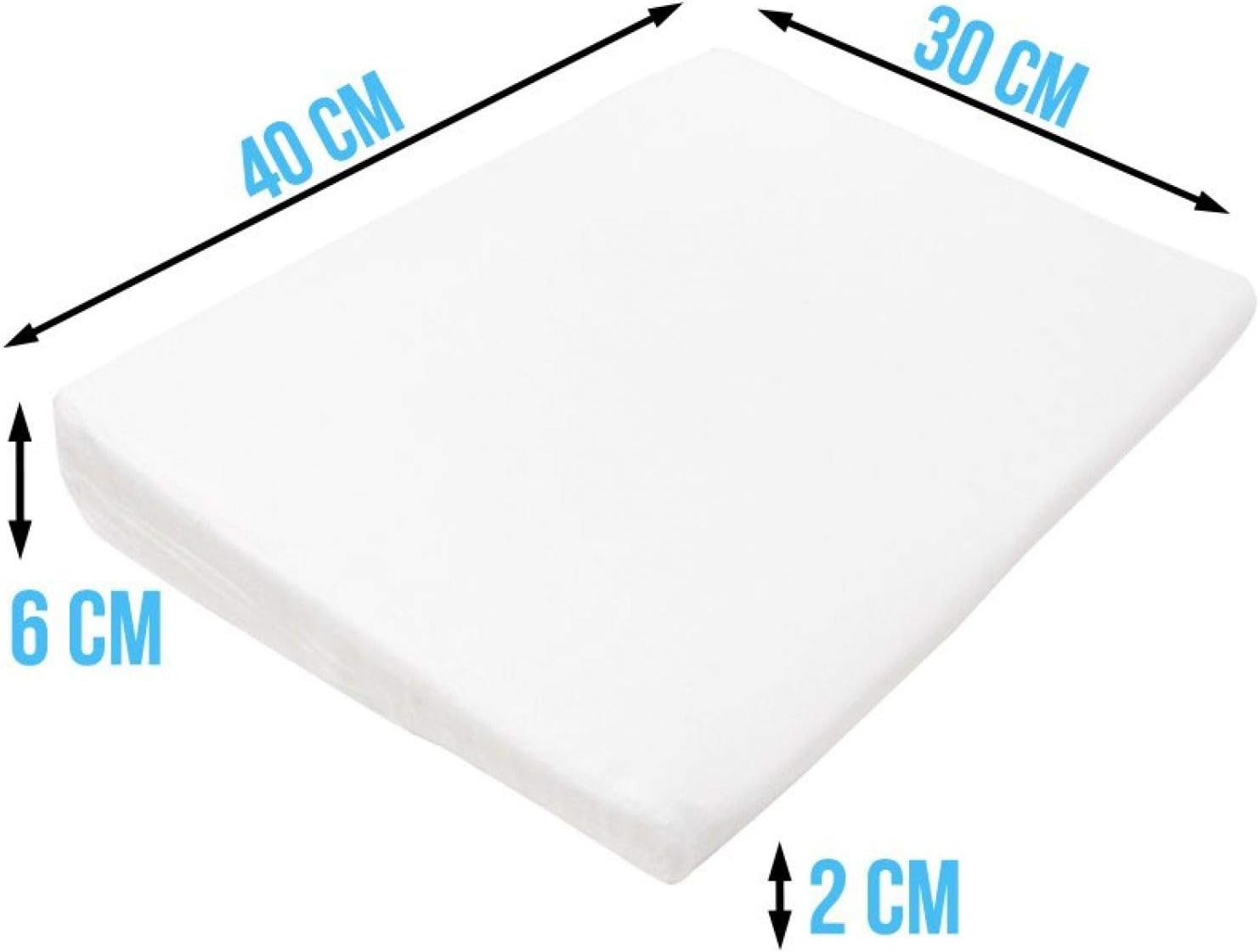 Monsieur Bebe Plan Incline 15 Dehoussable Avec Mousse A Memoire De Forme Anti Bacterien 40 60 Ou 70 Cm De Large Norme Ce Amazon Fr Bebes Puericulture