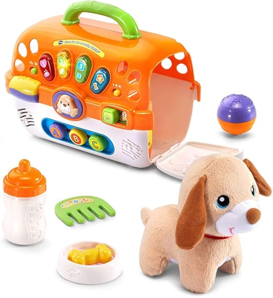 vtech pet carrier orange