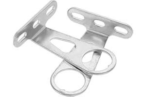 Totority Car Basket Fixing Rack 2Pcs Iron Bike Fork Mount Brackets for Bicycle Basket and Front Light Support Secure Fit for 