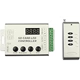 KAPATA LPD8806 WS2801 WS2811 WS2812B UCS1903 LPD6803 DMX512 LED Pixel Controller DC5V 12-24V SD Card Controller DMX512 Decoder