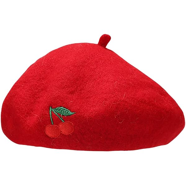 4273 Halloween Funny Beret Hat French Beret Cap Winter Artist Painter Hat Women French Beret Painter Hats - Classic Stretchable Solid  main image 4