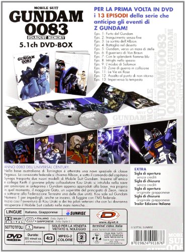 Amazoncom Mobile Suit Gundam 0083 Oav Collectors Box 4