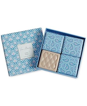 vera bradley cotton flower gift set