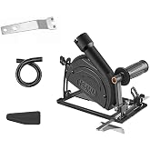 LiebeWH Angle Grinder Stand Holder Adjustable Cutting Machine Base Bracket 45 Degree Fit 100-125mm Angle Grinder(1&times; Base Bracket 1&times; Guide Ruler)