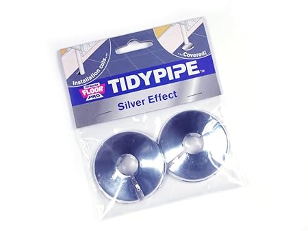 Tidypipe Radiator Pipe Cover Silver Effect Amazon Co Uk Diy Tools
