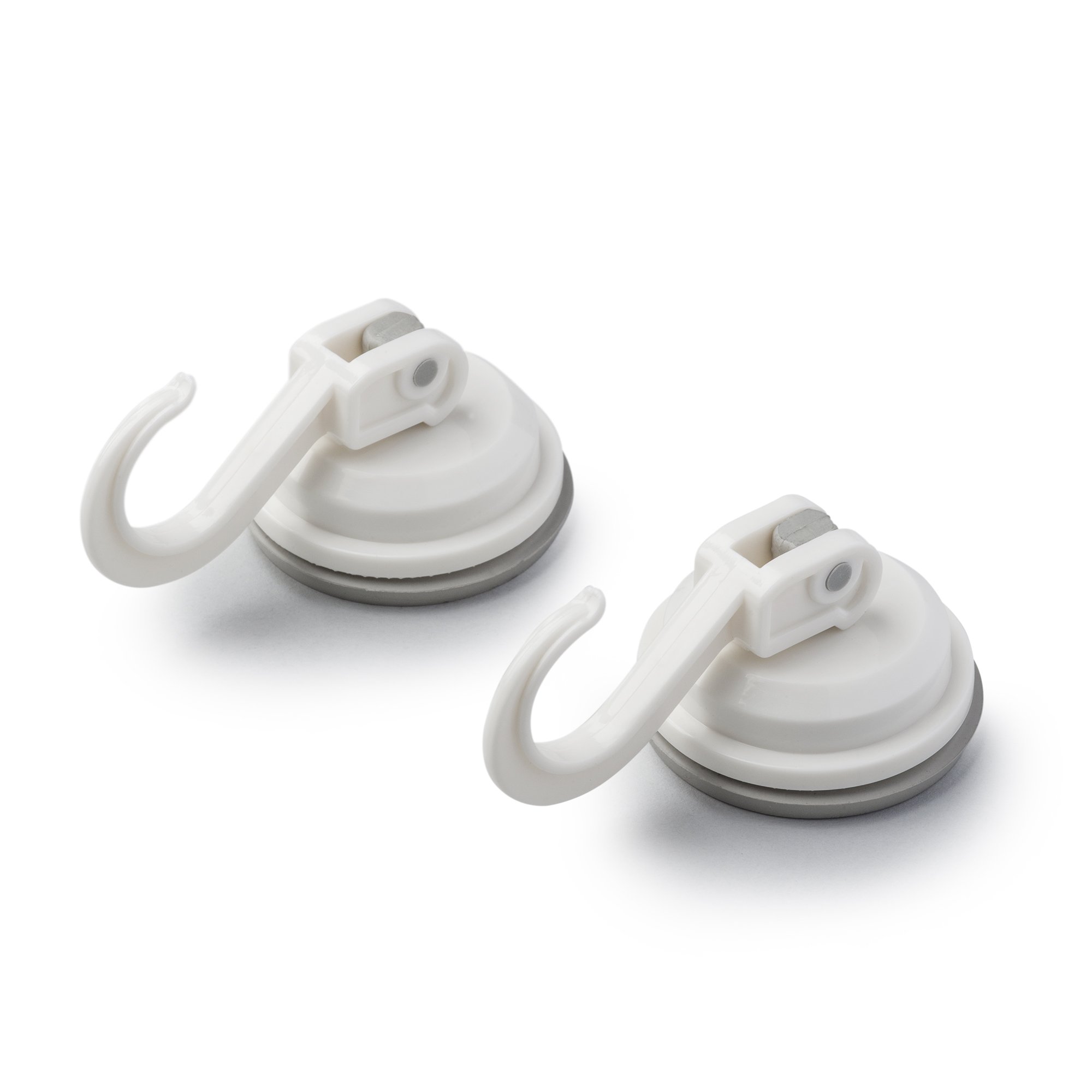 Zeal Suction Hooks, White, Medium