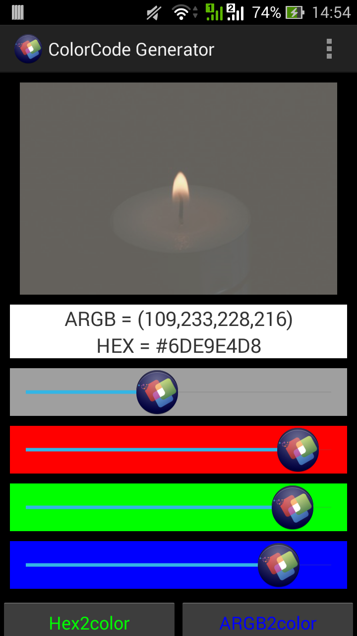 ColorCode GeneratorAmazon.deAppstore for Android
