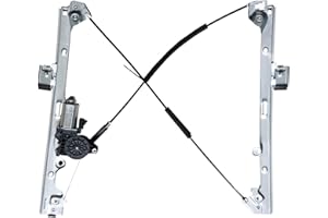 SONTIAN 741-644 Front Driver Side Power Window Motor and Regulator Assembly for Select Cadillac/Chevrolet/GMC Models 2000-2006 Silverado Tahoe GMC Yukon XL Sierra Escalade Pickup Truck SUV