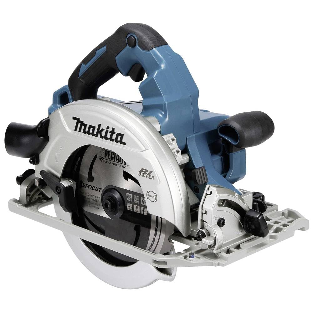 Makita DHS782ZJ Twin 18V (36V) Li-Ion LXT Brushless 190mm sega circolare fornita in una custodia Makpac - Batterie e caricabatterie non inclusi
