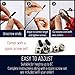 Jump Rope - Best for Speed Jumping, Double Unders, WOD, MMA, Boxing, Skipping Workout, Fitness Exercise Training - Adjustable Length - with Carry case, Spare Screw kit