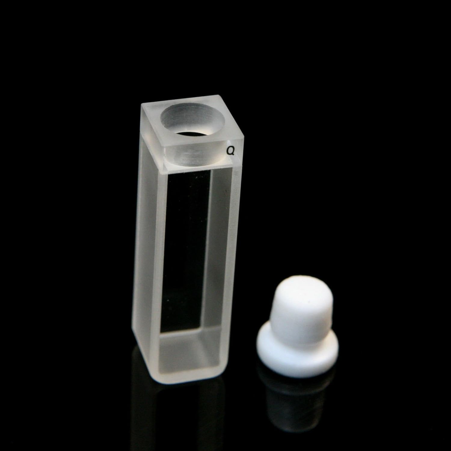 Cuvette à quartz, 10 mm, bouchon, Spectrometer Cell cuvettes UV Amazon
